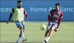  ?? FOTO: PEP MORATA ?? Jordi Alba llega a tiempo para disputar el Clásico