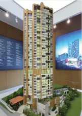  ?? SAMUEL ISAAC CHUA/THE EDGE SINGAPORE ?? The 138-unit developmen­t comprises a single 36-storey tower on a 62,904 sq ft site