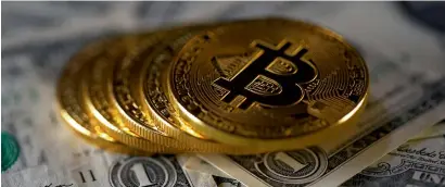  ?? — Reuters ?? Bitcoin rose 4.5 per cent to $8,045.45 in London after climbing as much as 5.2 per cent during Asian hours.