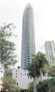  ??  ?? A legal battle over the neighborin­g historic Stranahan House, and the housing recession contribute­d to 18 years of delays in opening Icon Las Olas.