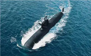  ?? PHOTOGRAPH: Navantia ?? Navantia’s S-80 class submarine