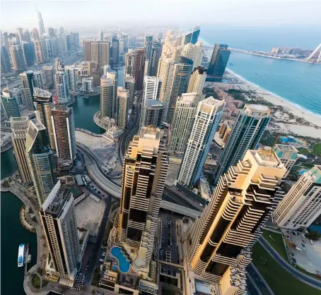  ?? The Dubai Marina. ??