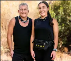  ?? COURTESY OF MARY CARDONA-FOSTER ?? Mary Cardona-foster of Waltham, a 2018Fitchb­urg State University graduate, will compete with her father, Chris Foster, in the upcoming season of the CBS reality show “The Amazing Race.”