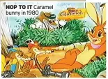  ?? ?? HOP TO IT Caramel bunny in 1980