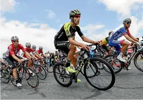  ?? GETTY IMAGES ?? Jack Bauer in action during Stage 15 of the Tour de France.