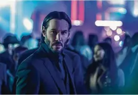  ?? Summit Entertainm­ent ?? Keanu Reeves returns as the titular charater in “John Wick: Chapter 2,” in theaters Feb. 10.