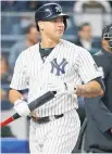  ?? Picture / AP ?? Gary Sanchez is among the rookies the Yankees hope will propel them into the playoffs.