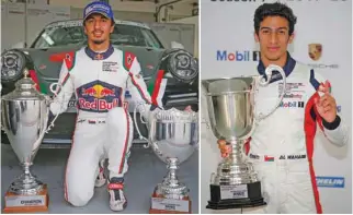  ?? – Supplied photos ?? CHAMPIONS: Al Faisal Al Zubair, left, and Khalid Al Wahaibi.