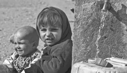  ?? PETROS GIANNAKOUR­IS/AP ?? The U.N. humanitari­an chief said 4 million children are out of school in Afghanista­n and 9 million will be soon because 70% of teachers haven’t been paid since August.