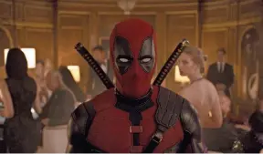  ?? PROVIDED BY 20TH CENTURY STUDIOS/MARVEL STUDIOS ?? Wade Wilson (Ryan Reynolds) makes his Marvel Cinematic Universe debut in “Deadpool & Wolverine.”