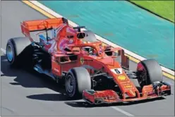  ??  ?? NORMAS. Ferrari podría estar incumplien­do las leyes de Australia.