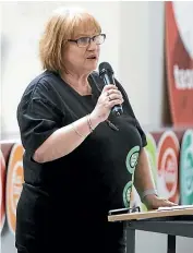  ?? CHRISTEL YARDLEY/STUFF ?? NZEI president Lynda Stuart said secondary school teachers are united with primary school teachers and principals over pay talks.