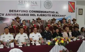  ??  ?? En Tampico se llevó a cabo un desayuno de honor.