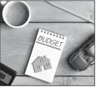 ?? Photo courtesy of Dreamstime.com ?? After a spender bender: January is a good time to create a household budget if you don’t have one, or to review and revise the one you have.