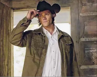  ?? Provided photo ?? Jared Padalecki stars in the new series “Walker” airing at 8 p.m. Thursday on The CW.