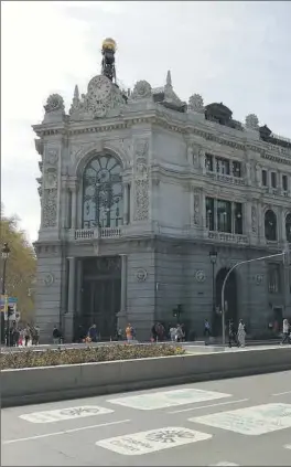  ?? DAVID GARCÍA ?? Sede del Banco de España (Madrid).