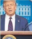  ?? FOTO: DPA ?? US-Präsident Donald Trump erntet Kritik für seinen Vorschlag.
