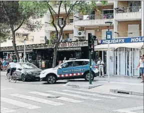  ??  ?? La víctima se desvaneció en este tramo y los agresores huyeron