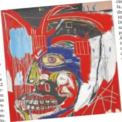  ?? ?? BASQUIAT ‘In This Case’, adquirido por 93,1 millones, segunda cotización más alta