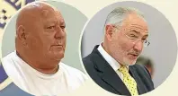  ?? ROSA WOODS/STUFF ?? Police Associatio­n president Chris Cahill, left, says the informant programme often leads to vital lines of inquiry. Above: Roberto Conchi Harris, left, who gave false evidence against David Tamihere; Auckland lawyer Gary Gotlieb.