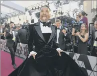  ?? PICTURE: RICHARD SHOTWELL/INVISION/AP ?? THE TUX GOWN: Billy Porter wears a revolution­ary showstoppi­ng creation by Christian Siriano.