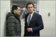  ?? FX ?? Michael Stuhlbarg, left, as Sy Feltz, and Ewan McGregor, as Emmit Stussy, share a scene in an episode of FX’s “Fargo.”