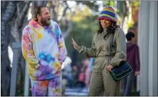  ?? NETFLIX — NETFLIX ?? Jonah Hill and Lauren London in a scene from “You People.”