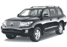  ??  ?? One of Toyota Land Cruiser models from the 2008-2015 series.