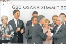  ??  ?? OSAKA. El acuerdo con la UE se anunció en el G20 de Japón.