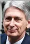  ??  ?? Blow: Chancellor Philip Hammond stressed that the economy “is resilient” and said Brexit negotiatio­ns would be “tough and complex”