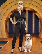  ??  ?? Pup idol... Sheridan Smith in new show