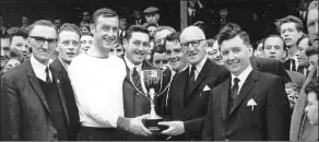  ??  ?? WINNING WAYS: Jimmy Hasty tasted League of Ireland honours in 1963