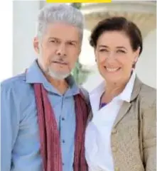  ??  ?? Lilia Cabral e José Mayer