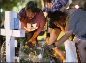 ?? ?? Relatives grieve for Alexandria Aniyah Rubio, 10, a victim of the mass shooting at Robb Elementary School.