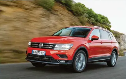  ?? Foto: VW ?? Übersichtl­ichkeit, Klarheit und eine große Flexibilit­ät zeichnen den Tiguan Allspace aus.