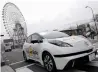  ?? Reuters ?? Nissan’s Easy Ride service will be limited to a 4.5km course in Yokohama for now. —