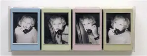  ??  ?? Candy Darling, 1973. Fa parte di Implicit Tensions: Mapplethor­pe Now, mostra al Guggenheim Museum di New York, dal 25/1