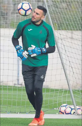  ??  ?? Roberto Jiménez El portero jugará en el Málaga la próxima temporada FOTO: PEP MORATA