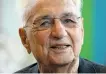  ?? Bertrand Guay / AFP / Getty Images ?? Canadian American architect Frank Gehry.