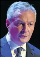  ??  ?? Bruno Le Maire.