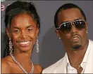  ??  ?? “Still close”: rapper Sean Combs with his ex-girlfriend Kim Porter, who has died at 47. She was mother of three of his children