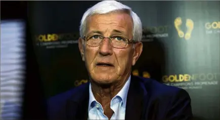  ?? (Photo Jean-François Ottonello) ?? Marcello Lippi a remporté la Coupe d’Europe des clubs champions en  avec la Juve.