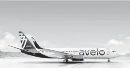  ?? Emily Battles, Avelo / Associated Press ?? Avelo Airlines will fly from Burbank, Calif., to 11 destinatio­ns such as Ogden, Utah. The low-cost carrier will charge extra for many options.