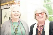  ?? (Photo: ?? Hilary Sheehan and Evelyn Reid of Doneraile taking a tour of the restored premises last Friday.
Katie Glavin)