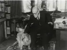  ?? ?? Sigmund Freud in his study with his dog in 1937. Photograph: Princess Marie Bonaparte/Everett/Shuttersto­ck