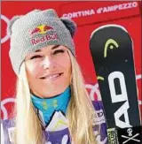  ??  ?? Dieses Gesicht wird den Ski-fans fehlen: Lindsey Vonn will ihre Karriere beenden. Foto: Rok Rakun