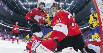  ?? THE ASSOCIATED PRESS/FILE ?? Goaltender Carey Price helped lift Canada to a gold medal at the Sochi Olympics.