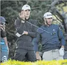  ?? FOTO: AP ?? Spieth y D. Johnson En Spyglass Hill