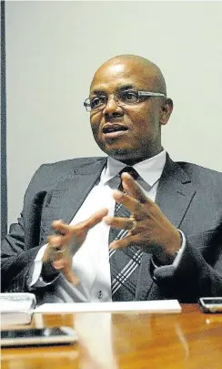  ??  ?? Unemployme­nt Insurance Fund commission­er Teboho Maruping.