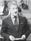  ?? ADRIAN WYLD THE CANADIAN PRESS FILE PHOTO ?? Veterans Affairs Minister Seamus O’Regan promised Monday that all veterans would be compensate­d.